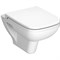 Подвесной унитаз VITRA S20 5507B003-0101/77-003-009 с крышкой микролифт белый 23769 - фото 153805