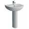 Раковина подвесная с пьедесталом VITRA Zentrum 5786B003-0001/6936B003-7035 23827 - фото 154042