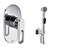 Гигиенический душ скрытого монтажа WasserKRAFT Kammel A111856  хром 24054 - фото 155483