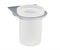 Стакан для зубных щеток стеклянный Wasserkraft Kammel К-8328 24166 - фото 156112