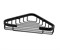 Полка металлическая угловая WasserKraft K-733BLACK 24184 - фото 156219
