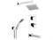 Душевая система с термостатом Remer QUBIKA THERMO QT937S03 24436 - фото 157941
