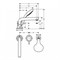Смеситель на борт ванны Hansgrohe Talis S 72417000 25070 - фото 160578