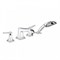 Смеситель на борт ванны Hansgrohe Metropol 31441000 25073 - фото 160597
