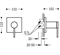 Смеситель для душа скрытого монтажа TRES MONO-TERM 20117701, С ЗАТВОРОМ И РЕГУЛЯТОРОМ ПОТОКА 25697 - фото 164640