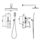 Душевая система скрытого монтажа Boheme VENTURO 374-W белый/хром 26237 - фото 166751