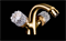 Смесители для биде Boheme Cristal 316-CRST бронза 26452 - фото 167741