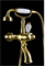 Смеситель для ванны Boheme Cristal 303-CRST бронза 26457 - фото 167760