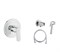 Гигиенический душ скрытого монтажа GROHE Eurosmart Cosmopolitan 328802751 26524 - фото 168104