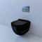 Унитаз подвесной безободковый ESBANO - GARCIA (Black) с крышкой микролифт 26806 - фото 169516
