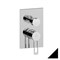 Смеситель для душа Paffoni Ringo RIN018NO/M (с внутренней частью) 27196 - фото 172358