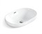 Раковина встраиваемая сверху Gid Simple-N N1004 60 см 28583 - фото 179143