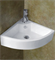 Раковина подвесная угловая Gid Simple-N N9067b на 45 см 28715 - фото 179647