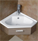 Раковина врезная угловая Gid Simple-N N9068b на 41 см 28716 - фото 179651