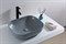 Раковина накладная Gid LuxeLine Gm1302 на 50 см серая матовая 28738 - фото 179727
