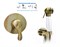 Гигиенический душ скрытого монтажа M&Z Delizia DLZ0271230Z3Z271 28911 - фото 180757
