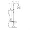 Душевая стойка с термостатом KAISER Aria 03182 29306 - фото 184238