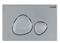Клавиша смыва Creavit Spa GP7003.00 цвет хром матовый 29625 - фото 186007