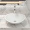 Раковина накладная NS Bath NST-5046G на 50.4 см белая глянцевая 29656 - фото 186128