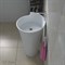 Раковина напольная NS Bath NSF-5290G на 52.9 см белая глянцевая 29673 - фото 186225