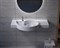 Раковина столешница NS Bath NSS-1051G на 100 см белая глянцевая 29705 - фото 186393