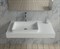 Раковина столешница NS Bath NSS-9050M на 90 см белая матовая 29707 - фото 186405