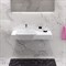 Раковина столешница NS Bath NSS-9045G на 90 см белая глянцевая 29725 - фото 186499