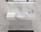 Раковина столешница NS Bath NSS-9052G на 90 см белая глянцевая 29726 - фото 186510