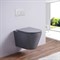Унитаз подвесной безободковый ESBANO - CLAVEL (Matt Grey) 29842 - фото 187351