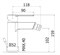 Смесители для биде CEZARES OVEST-BSM1-01-W0 30080 - фото 189661