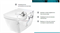 Унитаз-биде электронный TECE one 9700200+9700600 30127 - фото 189875