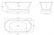 Акриловая ванна Belbagno BB402-1700-790 30308 - фото 190842