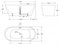 Акриловая ванна Belbagno BB61-1700 30378 - фото 191201