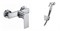 Гигиенический душ с настенным смесителем KAISER LINEAR 59177-4 30460 - фото 191854