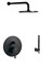Душевая система скрытого монтажа Paffoni Light LIG015NO/ZSOF074NO черный матовый 30721 - фото 193275