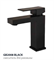 Смеситель для раковины Grocenberg GB2008BL черный матовый 28812 - фото 195323