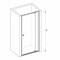 Душевая дверь RGW  Passage PA-02 04080212-11 1200х1850 31169 - фото 195852