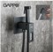 Гигиенический душ скрытого монтажа GAPPO G7217-6 черный матовый 33642 - фото 202327