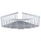 5020 Полка настенная угловая KAISER 202*202*80 Chrome/нерж 35782 - фото 205951