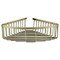 5021 Полка настенная угловая KAISER 202*202*80 Bronze/нерж 35783 - фото 205952