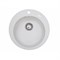 Мойка-Мраморная "KAISER"  (круглая) Ф510 White 35799 - фото 205973