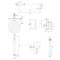 Душевая система скрытого монтажа Omnires Bathroom Mixer SYSY22XCR 39380 - фото 210253