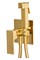 Гигиенический душ скрытого монтажа Remer ABSOLUTE AU65DO золото 39836 - фото 213726