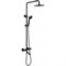Душевая система с термостатом Landberg LB-4414 Black 39849 - фото 213846