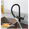 Смеситель для кухни с гибким изливом под фильтр GAPPO G4398-36 черный матовый 39982 - фото 214743