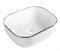 Раковина накладная CeramaLux NC D1302H011 50,5*40,5 белая/хром 40247 - фото 216652