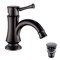 Смеситель для раковины Lemark Peretto LM6306RB чёрный 337725 - фото 217273