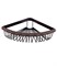 Полка угловая Lemark Jasmine LM6681ORB 1-ярусная Lemark Jasmine LM6681ORB бронза 337787 - фото 217336
