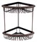 Полка угловая Lemark Jasmine LM6682ORB 2-ярусная Lemark Jasmine LM6682ORB бронза 337789 - фото 217340