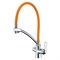 Смеситель для кухонной мойки Lemark Comfort LM3070C-Orange хром/оранжевый 337795 - фото 217347